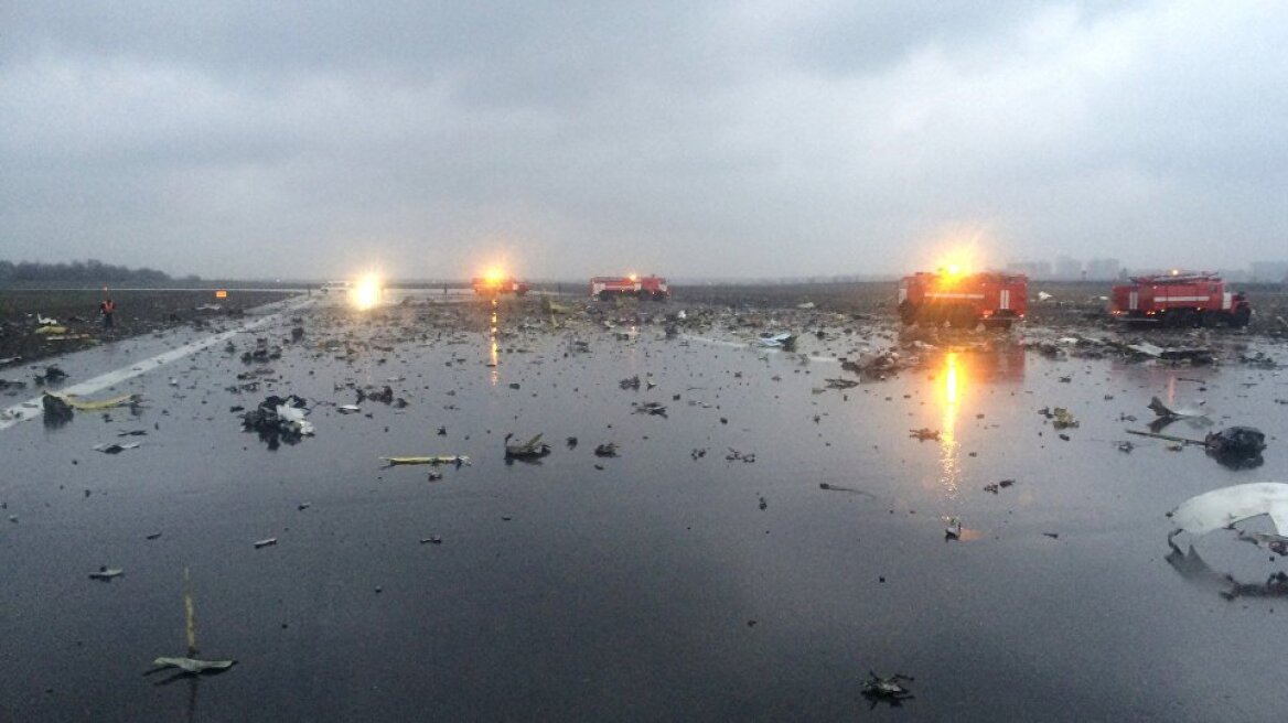 Αεροπορική τραγωδία: Συντριβή Boeing στη Ρωσία με 62 νεκρούς - Κύπριος ο πιλότος